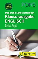 Pons große schulwörterbuch gebraucht kaufen  Wird an jeden Ort in Deutschland