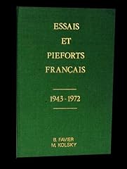 Essais pieforts français d'occasion  Livré partout en France