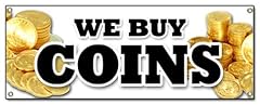 Buy coins banner for sale  Delivered anywhere in USA 