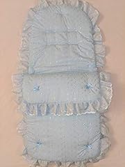 Broderie anglaise footmuff for sale  Delivered anywhere in UK