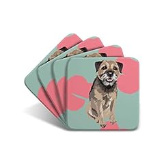 Border terrier coaster for sale  Delivered anywhere in UK