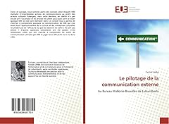 Pilotage communication externe d'occasion  Livré partout en France