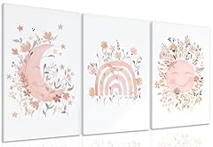 3pcs framed pink for sale  Delivered anywhere in USA 