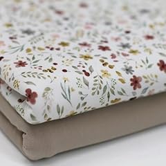 Baumwolljersey designs florale gebraucht kaufen  Wird an jeden Ort in Deutschland
