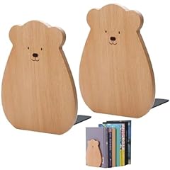 Pcs wood bookends for sale  Delivered anywhere in UK