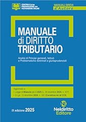 Manuale diritto tributario. usato  Spedito ovunque in Italia 