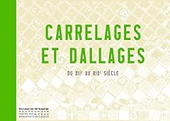 Carrelages dallages. xiie d'occasion  Livré partout en Belgiqu