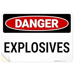 Osha danger explosives for sale  Delivered anywhere in USA 