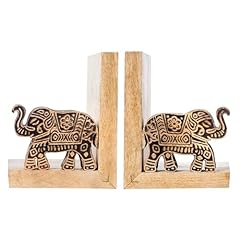 Wooden bookends bookends for sale  Delivered anywhere in UK