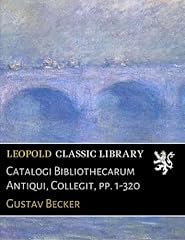 Catalogi bibliothecarum antiqu for sale  Delivered anywhere in USA 