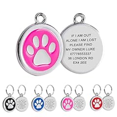 Personalised dog tags for sale  Delivered anywhere in UK