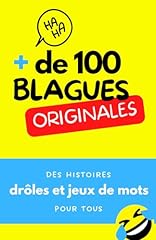 100 blagues originales d'occasion  Livré partout en France