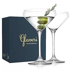 Glaver martini glasses for sale  Delivered anywhere in USA 