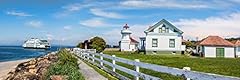 Lighthouse ferry background for sale  Delivered anywhere in USA 
