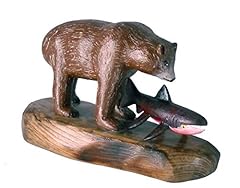 Wood carving grizzly for sale  Delivered anywhere in USA 
