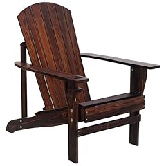 Outsunny wooden adirondack for sale  Delivered anywhere in USA 