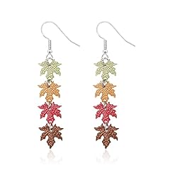 Maple leaf earrings for sale  Delivered anywhere in USA 