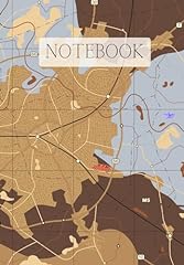 Notizbuch notebook landkarte for sale  Delivered anywhere in Ireland