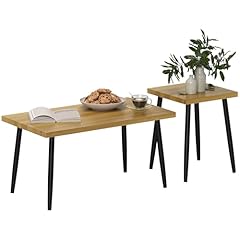 Homcom couchtisch 2er gebraucht kaufen  Wird an jeden Ort in Deutschland