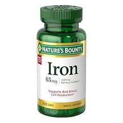 Nature bounty iron for sale  Delivered anywhere in USA 