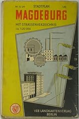 Stadtplan magdeburg strassenve gebraucht kaufen  Wird an jeden Ort in Deutschland