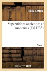 Superstitions anciennes modern d'occasion  Livré partout en France