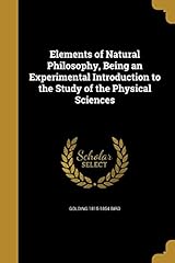 Elements natural philosophy for sale  Delivered anywhere in USA 