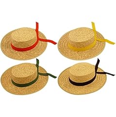 Hat straw boater for sale  Delivered anywhere in UK