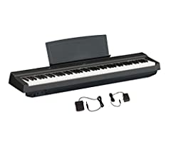 Yamaha P125 88-Key Weighted Action Digital Piano with Power Supply and Sustain Pedal, Black, used for sale  Delivered anywhere in Canada