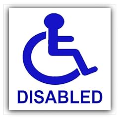 Worded disabled sticker for sale  Delivered anywhere in UK