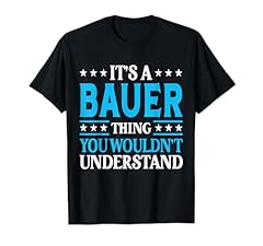 Bauer thing surname for sale  Delivered anywhere in USA 