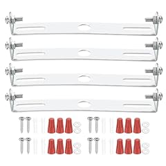 PATIKIL 120mm (4.72") Universal Light Fixture Mounting Bracket Kit, 4 Set Light Crossbar Ceiling Light Plate with Screw for Wall Light Ceiling Light Pendant Chandelier for sale  Delivered anywhere in UK