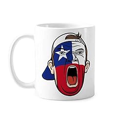 Chile flag facial for sale  Delivered anywhere in USA 
