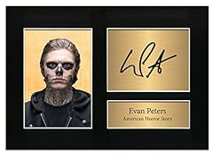 Evan peters autograph for sale  Delivered anywhere in UK
