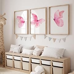 Pink butterfly canvas for sale  Delivered anywhere in USA 