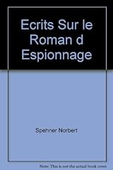Ecrits roman espionnage d'occasion  Livré partout en France