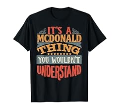 Mcdonald thing wouldn for sale  Delivered anywhere in UK