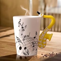 Keramik kaffeetasse saxophon gebraucht kaufen  Wird an jeden Ort in Deutschland