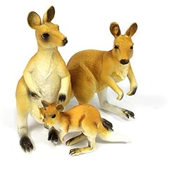 3pc kangaroo animal for sale  Delivered anywhere in UK