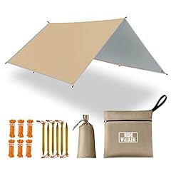 3x3m camping tarp for sale  Delivered anywhere in UK