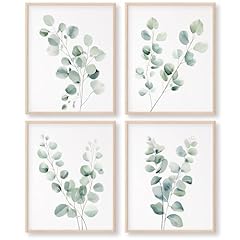 Eucalyptus leaves watercolor for sale  Delivered anywhere in USA 