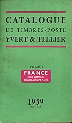 Catalogue timbres poste d'occasion  Livré partout en France