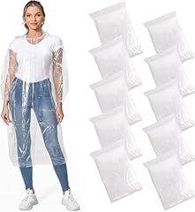Disposable rain poncho for sale  Delivered anywhere in UK