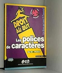 Polices caractères d'occasion  Livré partout en France