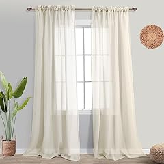 Beige curtains inches for sale  Delivered anywhere in USA 