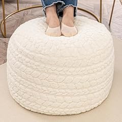 Round pouf ottoman for sale  Delivered anywhere in USA 