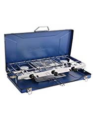 Campingaz Chef Folding Double Burner Stove and Grill, for sale  Delivered anywhere in UK