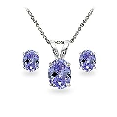 Brilliant tanzanite necklace for sale  Delivered anywhere in USA 