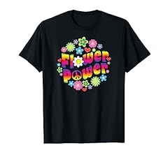 Flower power tshirt for sale  Delivered anywhere in UK