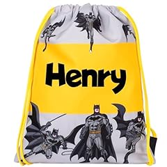 Batman personalised drawstring for sale  Delivered anywhere in UK